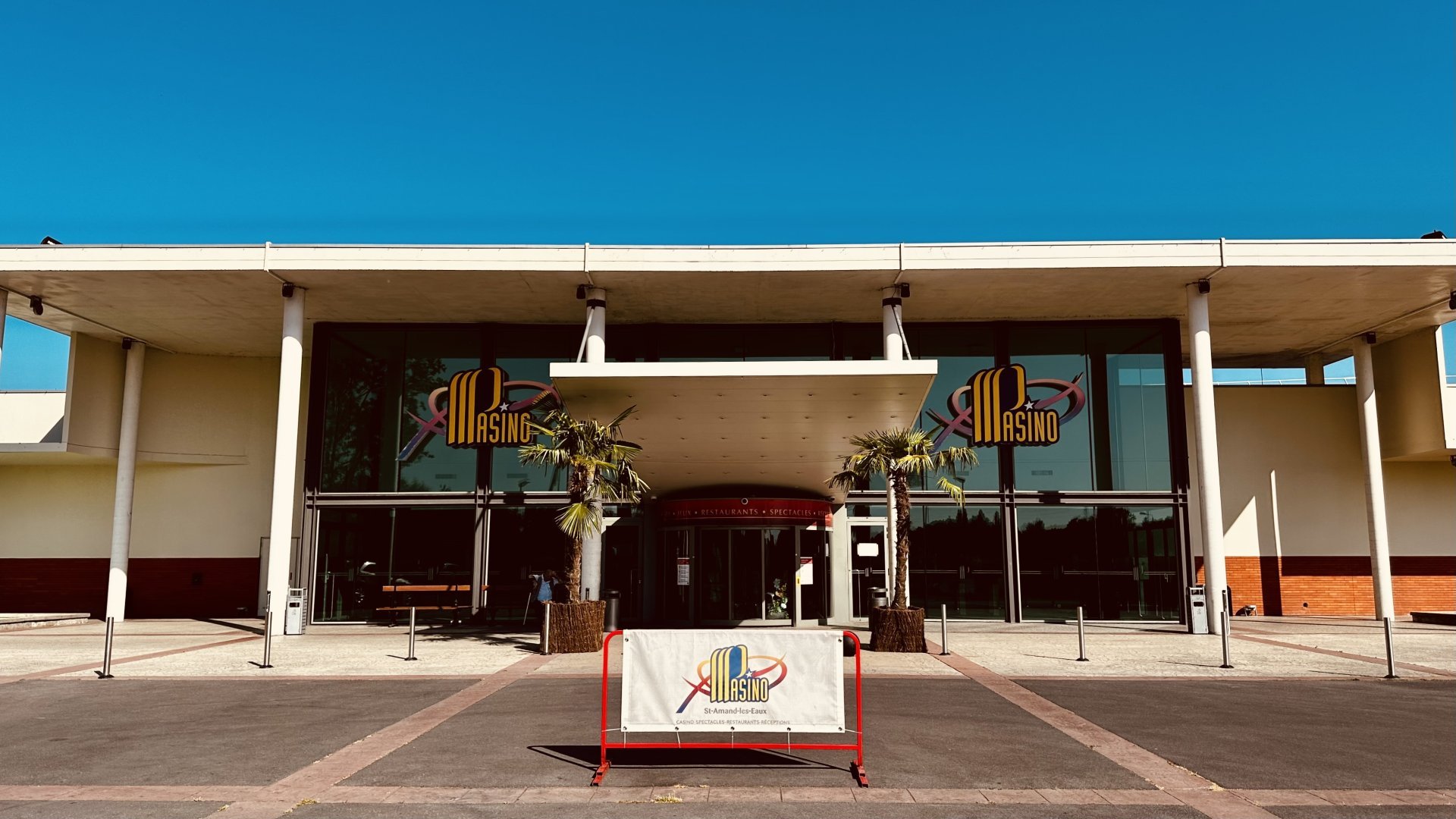 Façade du Pasino de Saint-Amand-les-Eaux
