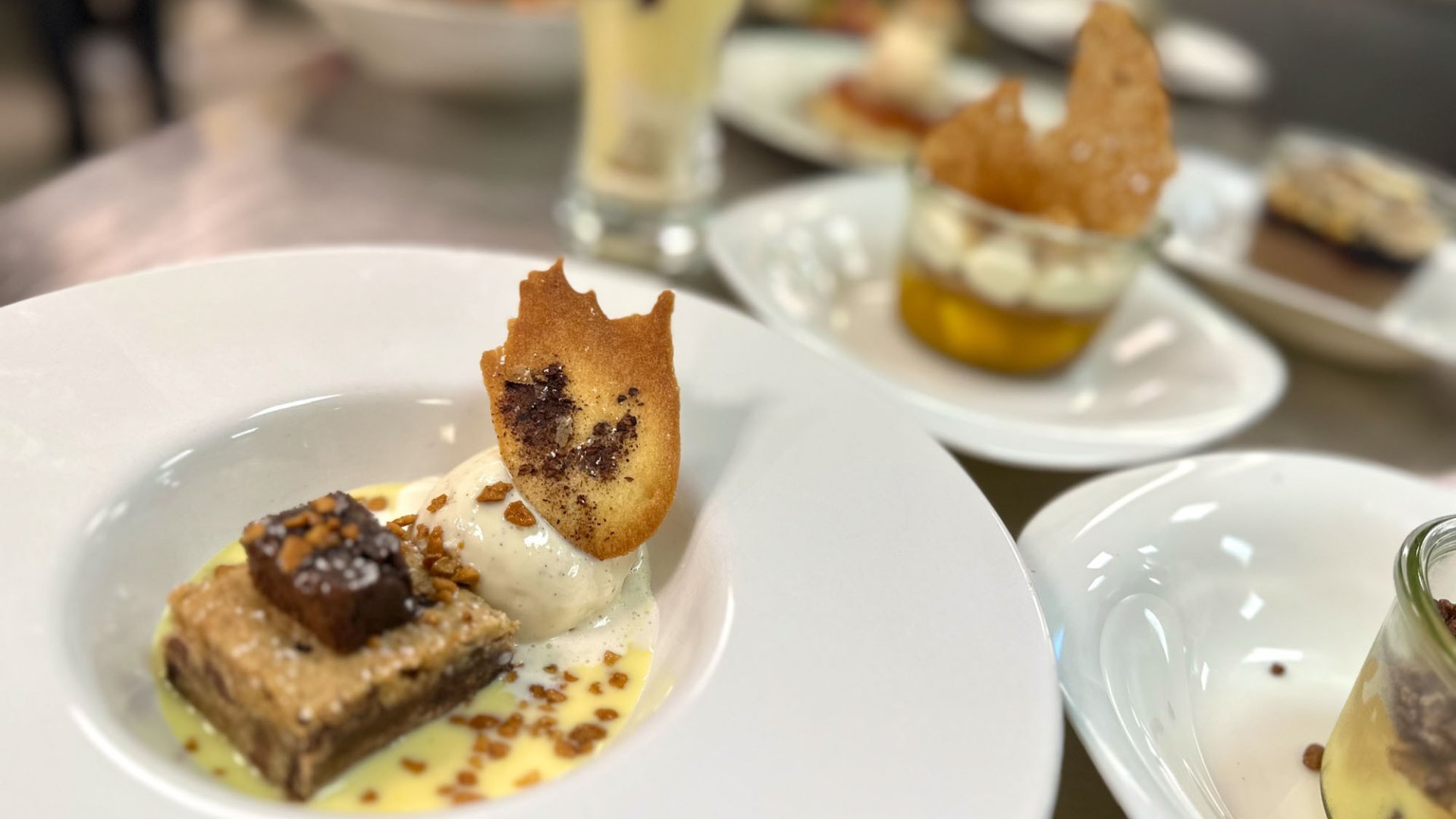 Dîner proposé au restaurant du Pasino